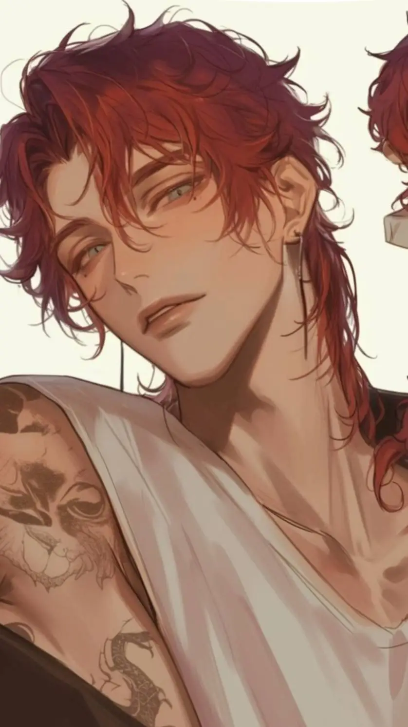 ai character: Дастин background