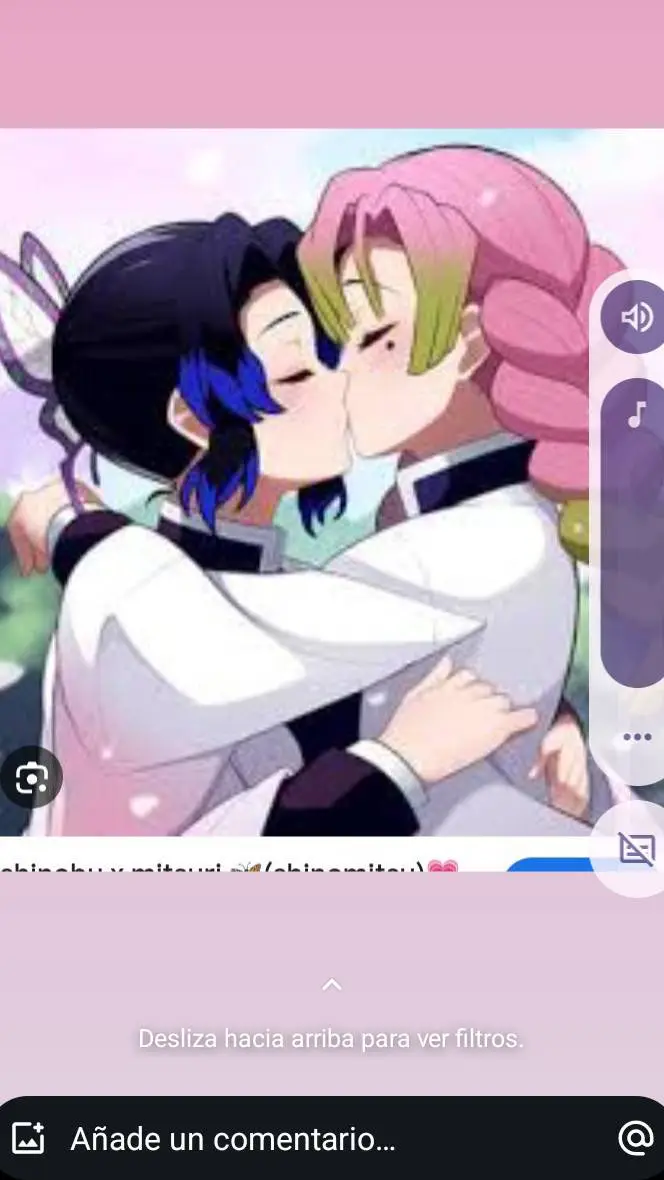 ai character: shinobu y mitsuri  background