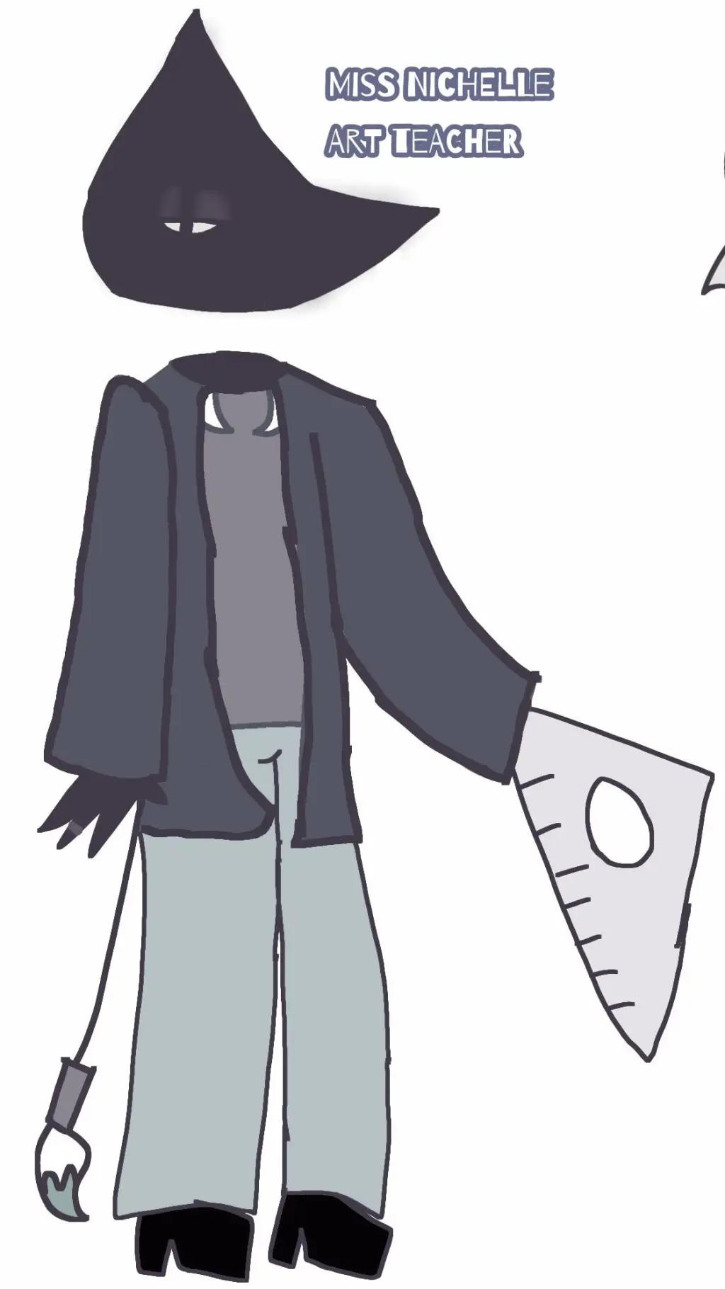 ai character: Nichelle (fpe au) background