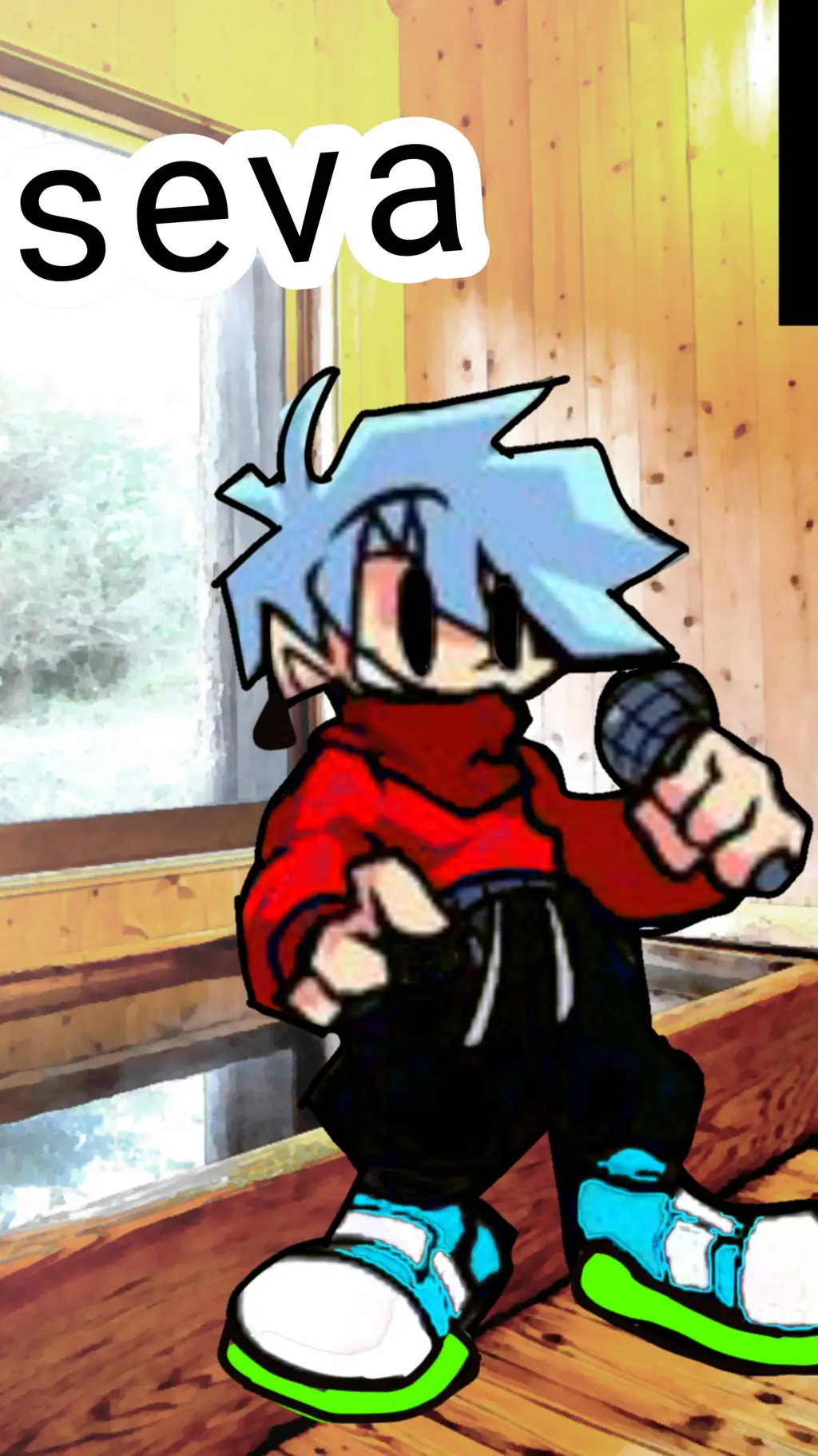 ai character: coseva background