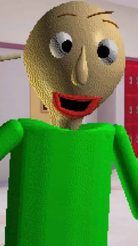 ai character: baldi background