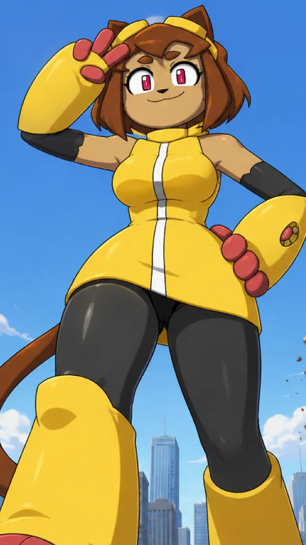 ai character: Giant kit background