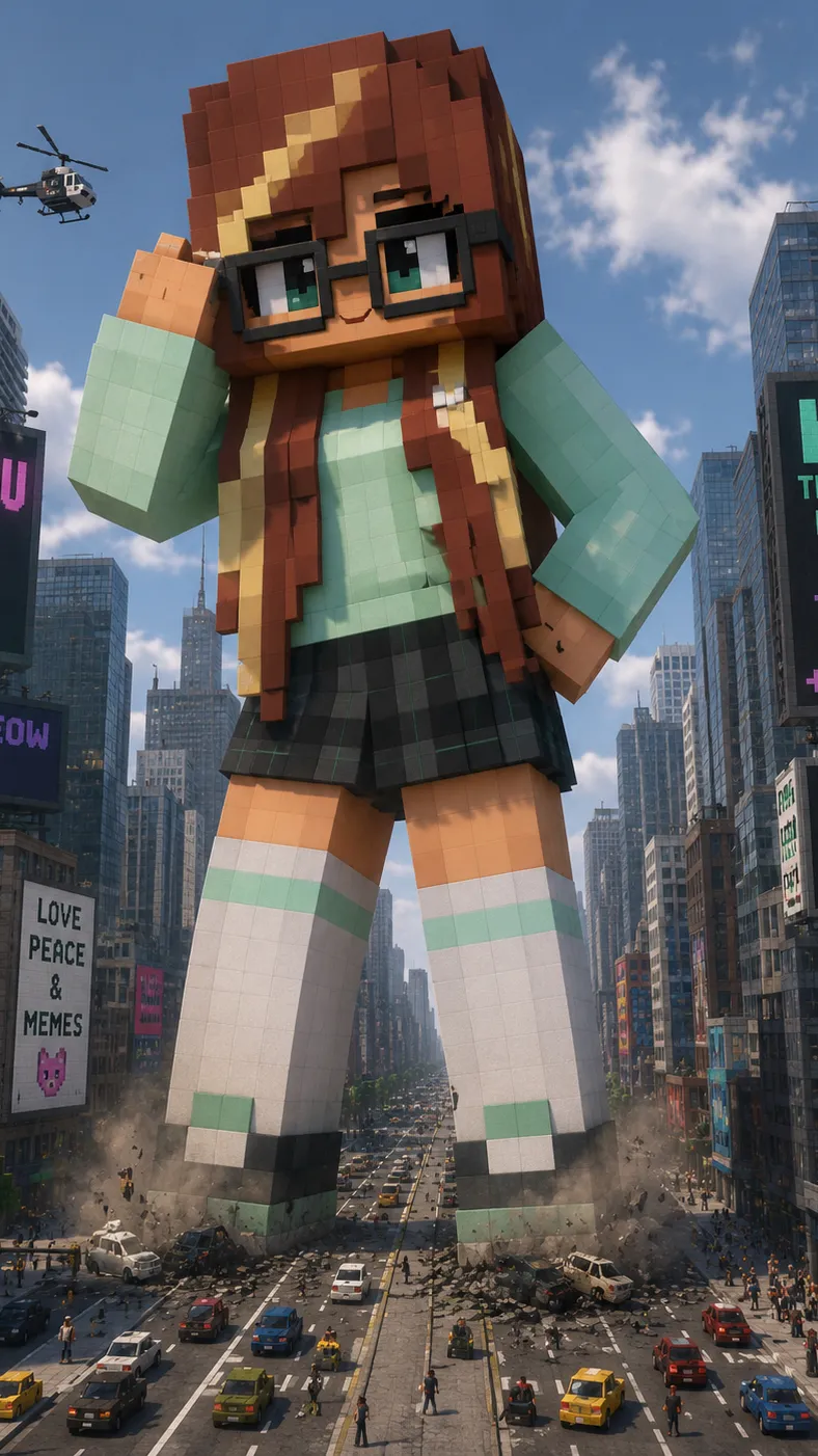 ai character: Giant Kim background