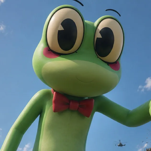 chat with ai character: Giant ribbit 