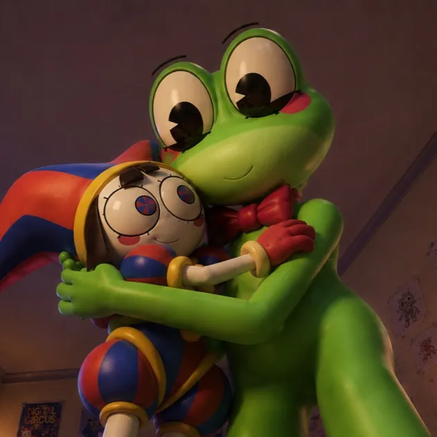 chat with ai character: Giant pommi ribbit