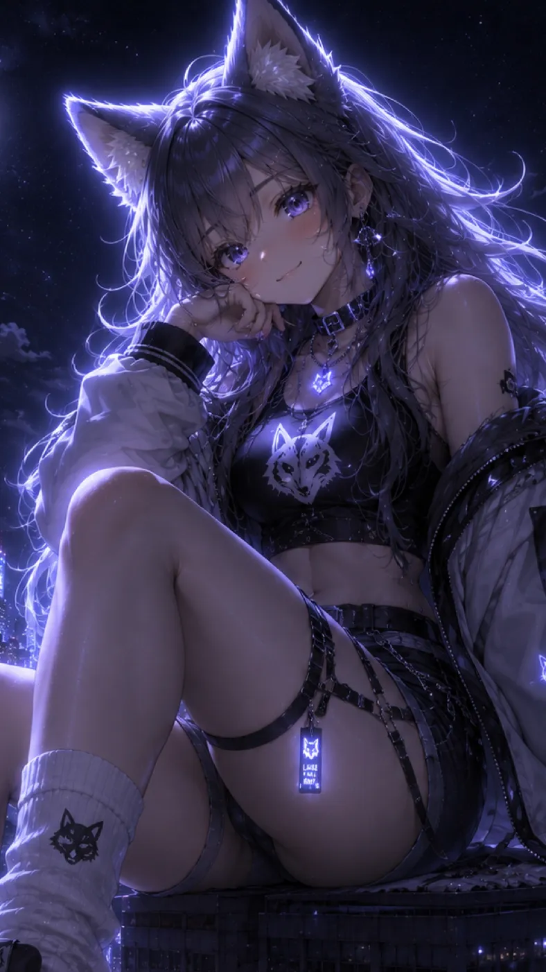 Talkie AI - Chat with Giant wolf girl 