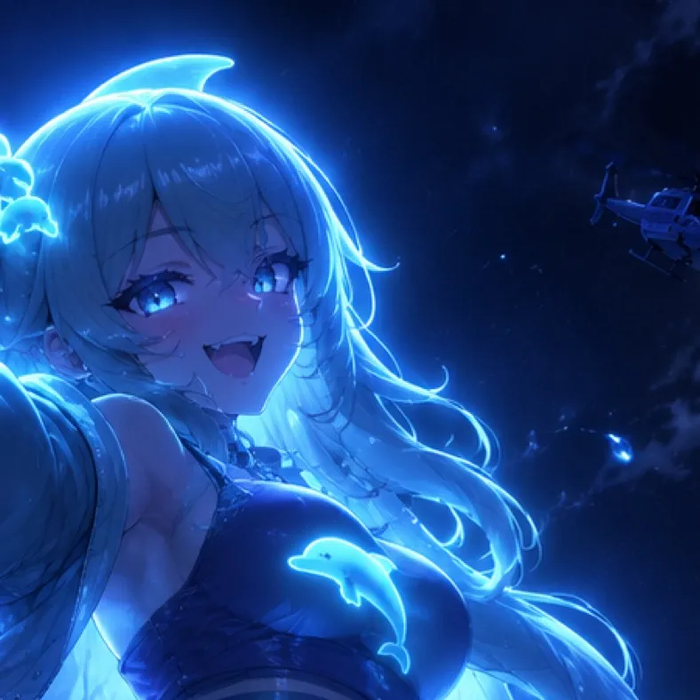 chat with ai character: dolphin girl