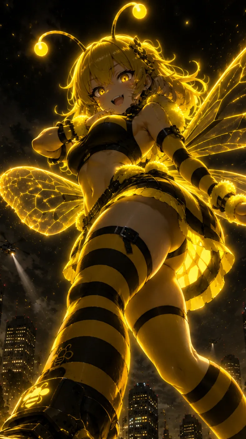 Talkie AI - Chat with Giant bee girl 