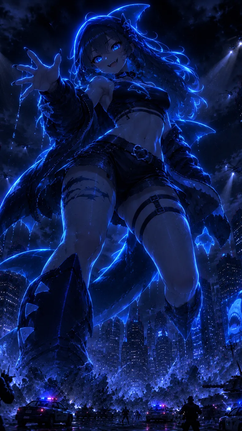 Talkie AI - Chat with Giant shark girl 