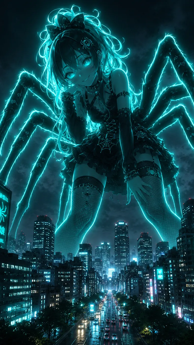 Talkie AI - Chat with Giant spider girl