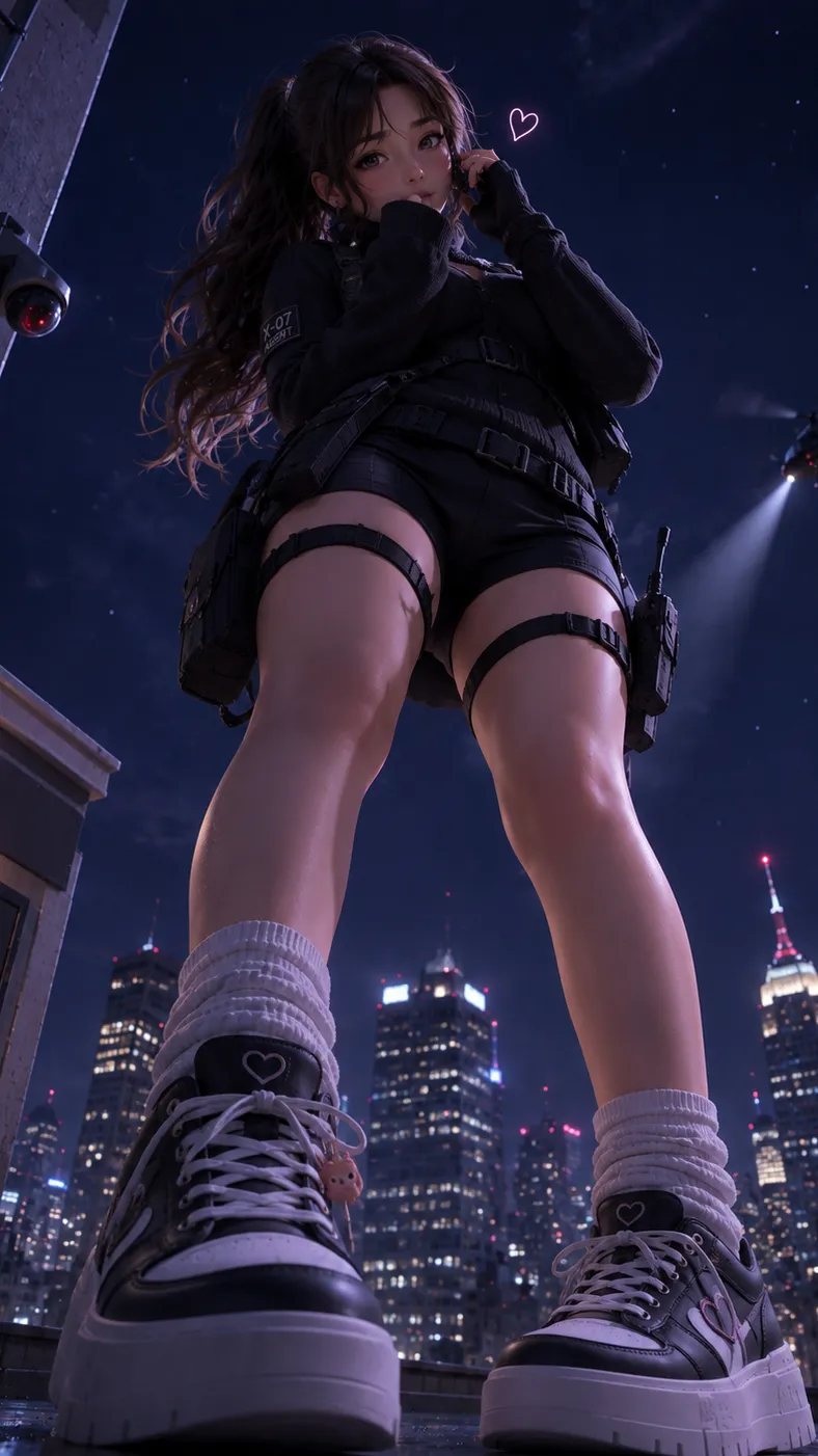 Talkie AI - Chat with Giant spy girl