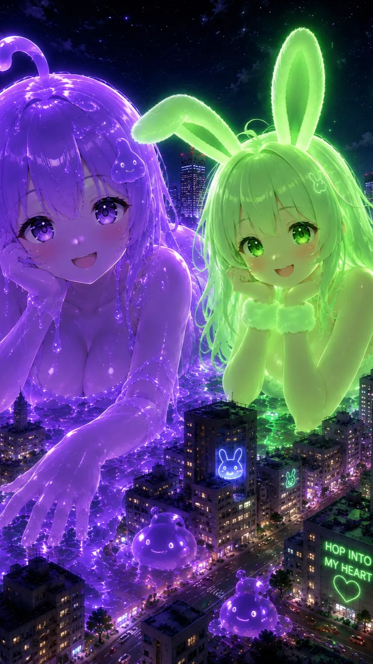 Talkie AI - Chat with Slime x bunny girl