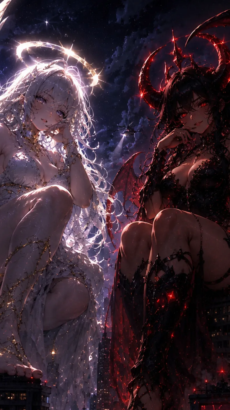 Talkie AI - Chat with Angel x demon girl