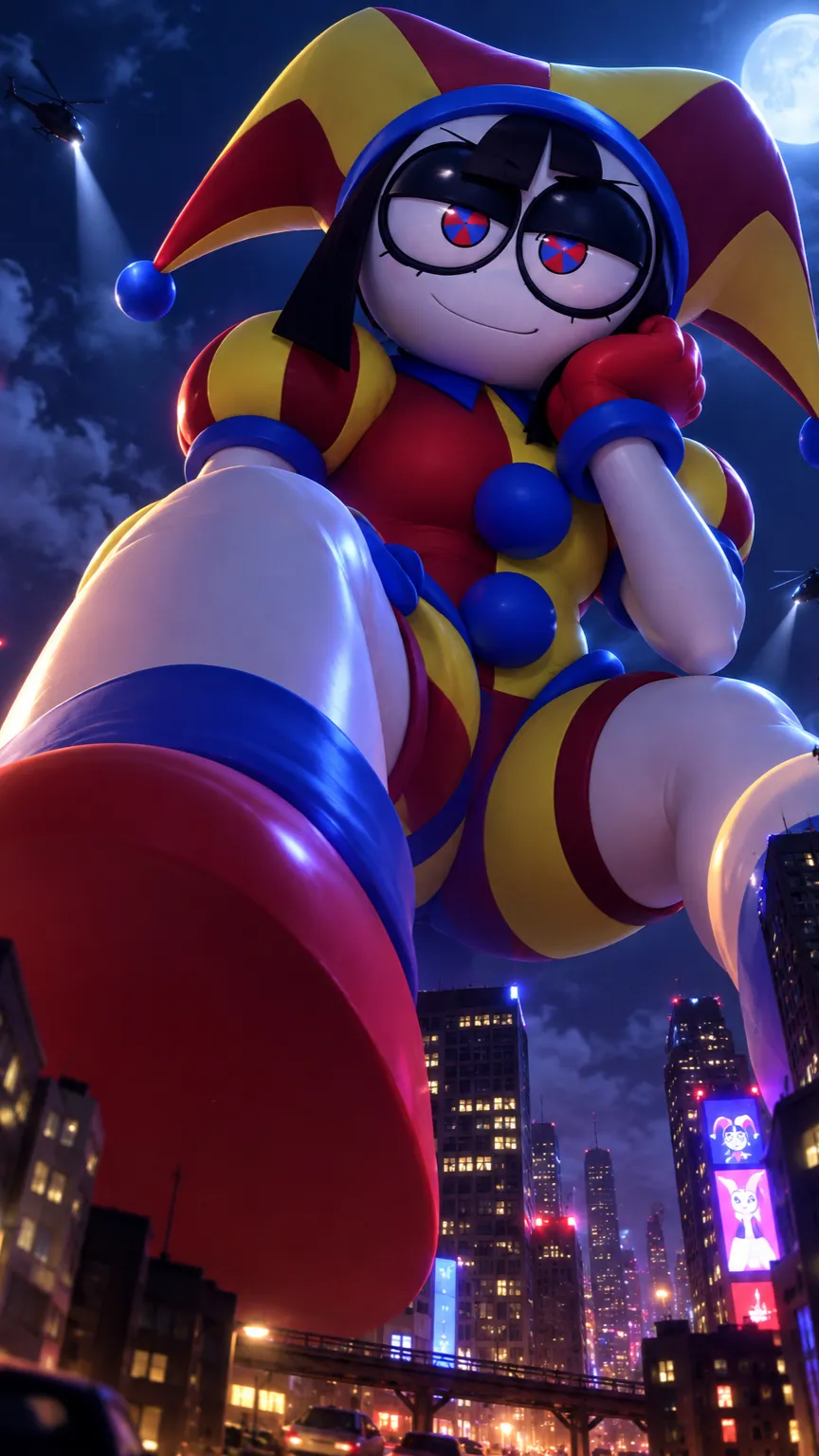 ai character: Giant evil Pommi  background