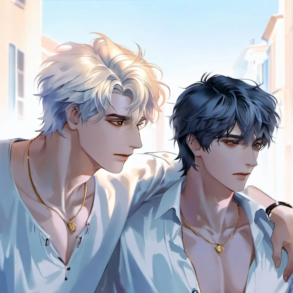 chat with ai character: 💕Aiden and River💕