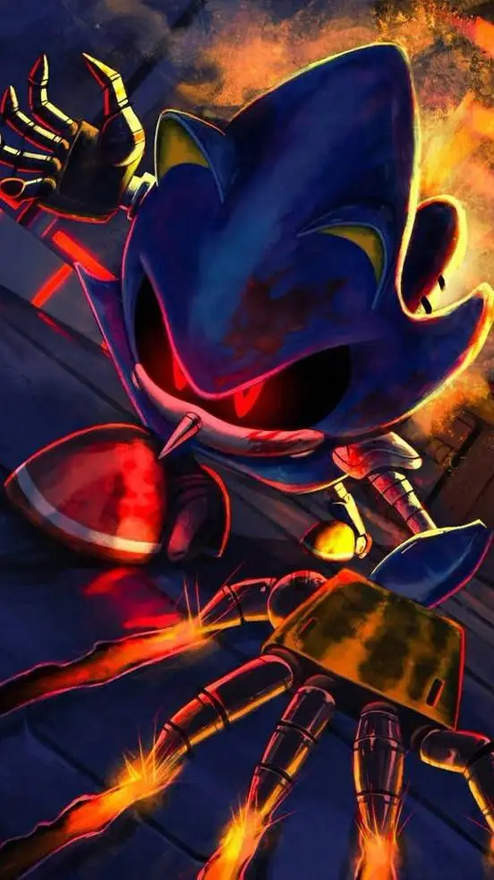 ai character: Metal Sonic background