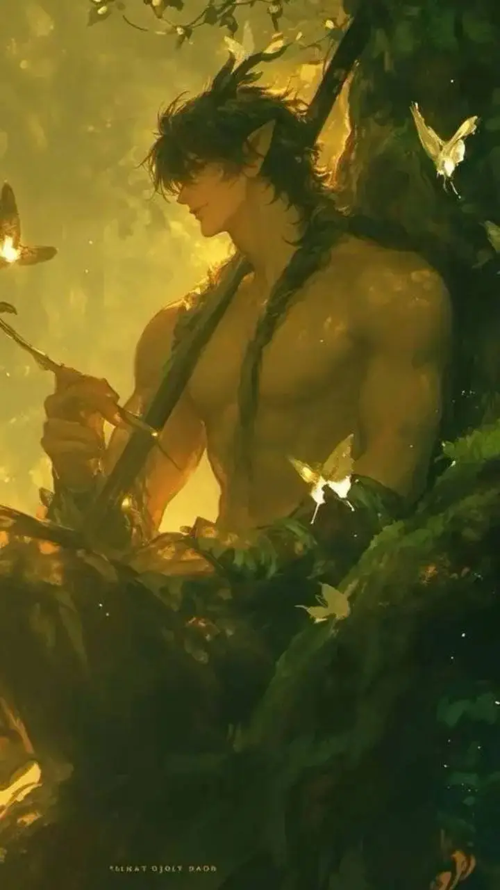 ai character: Лунвэй  background