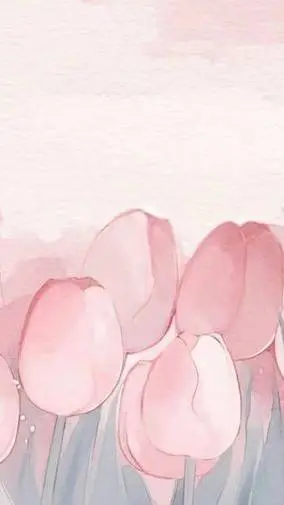 ai character: Blossoms blooming background