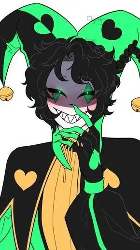 ai character: Harlequin background