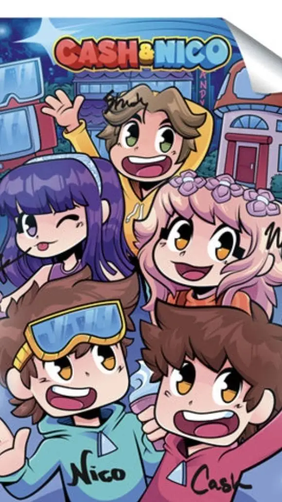 ai character: Cash and Nico Crew background