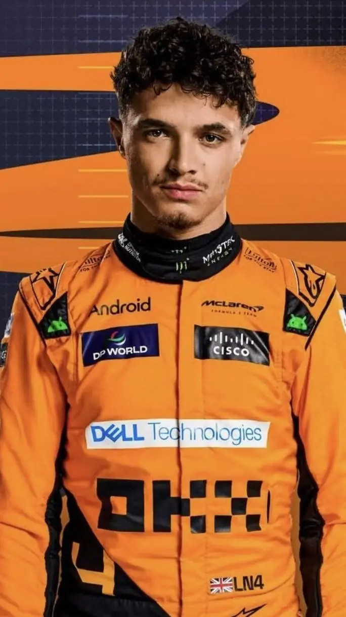 ai character: Lando Norris background