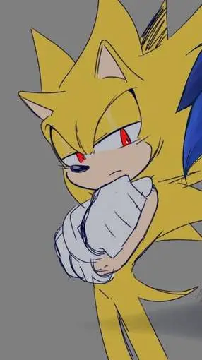 ai character: Sonic ⚡⃞✨⏤͟͟͞͞💫 background