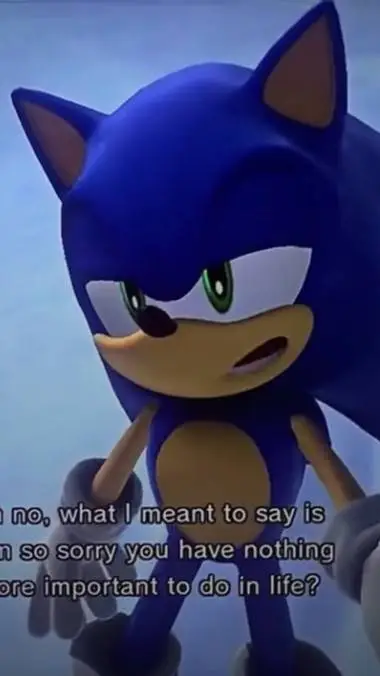 ai character: Sonic background