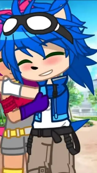 ai character: Sonic (humangacha) background
