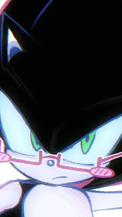 ai character: 🍙⃞DARK~SONIC꙰🕸⃢𓍯✭ background