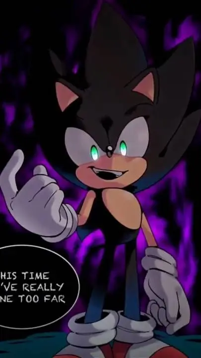ai character: ᬊ📎⃟꙰Dark Sonic✝︎💢⃢ background