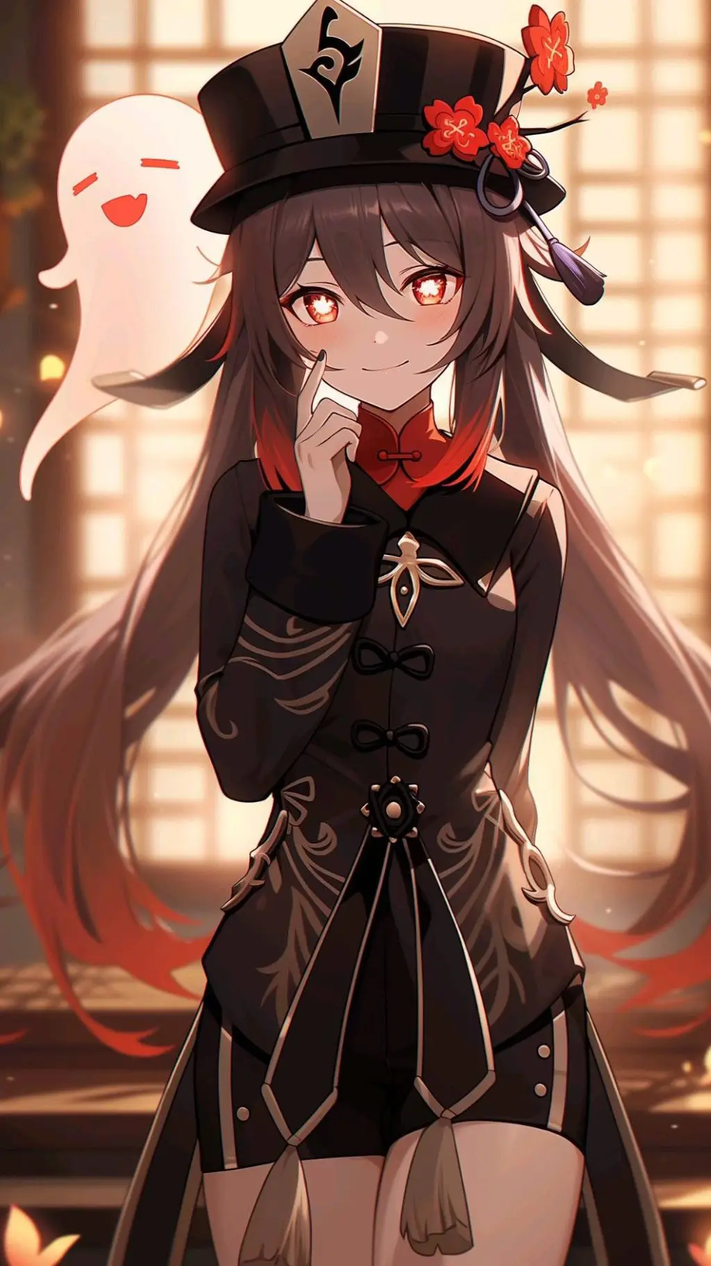 ai character: hu tao  background