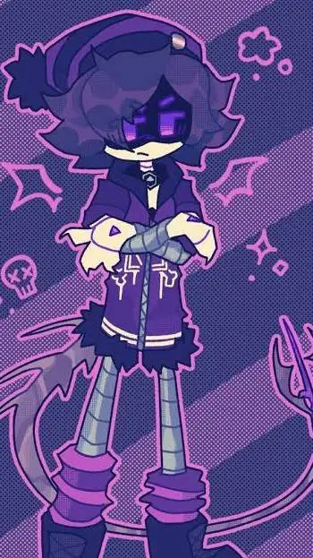 ai character: uzi background