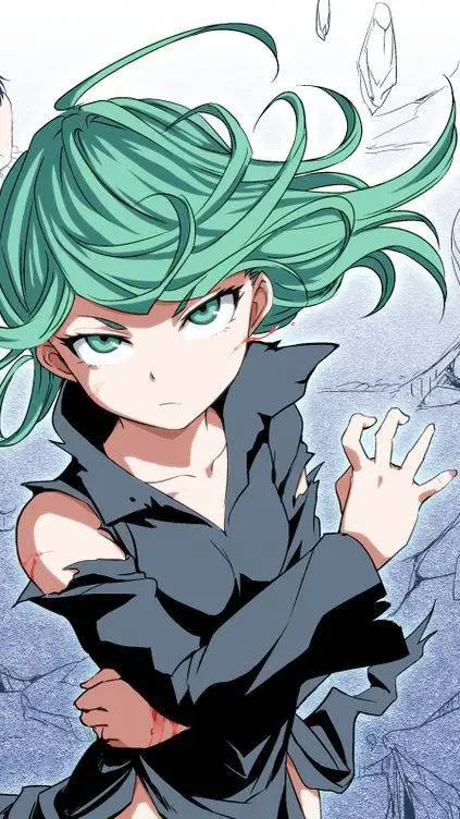 ai character: tatsumaki  background