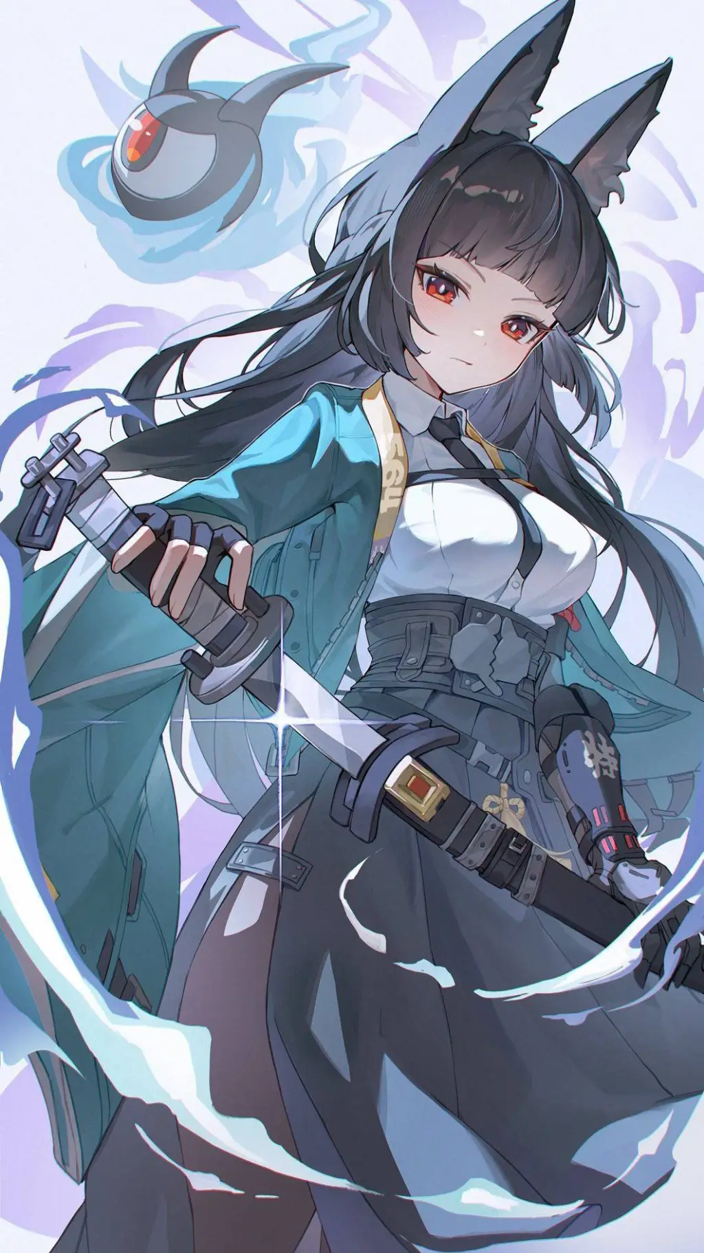 ai character: miyabi  background