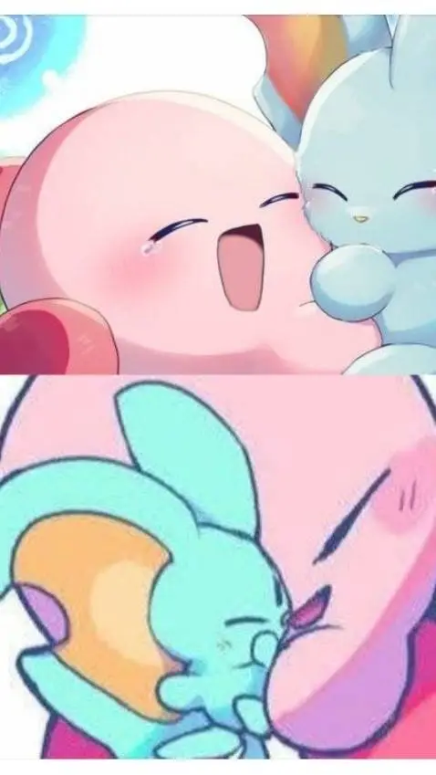 ai character: Kirby x elfilin💖 background