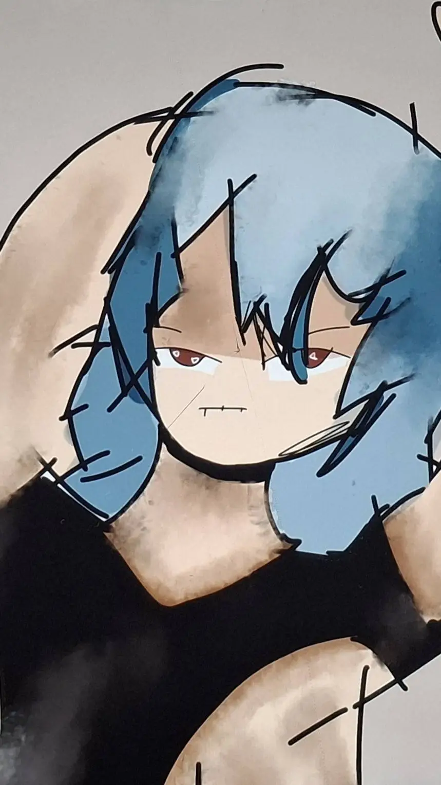 ai character: scary shiggy background