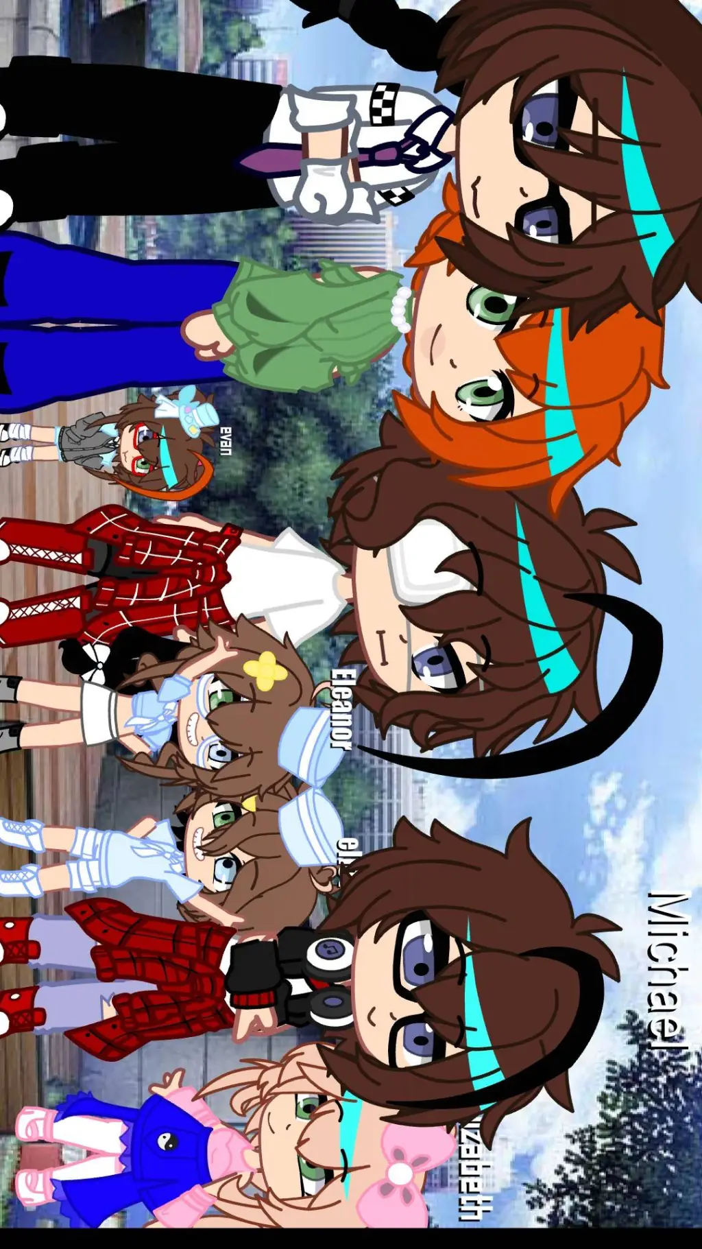 ai character: Afton family background