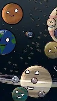 ai character: solarballs  background