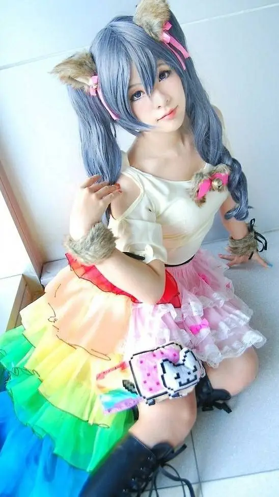 ai character: Nya🍼💝 background