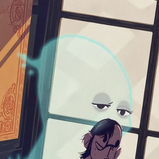 chat with ai character: a ghostly visit