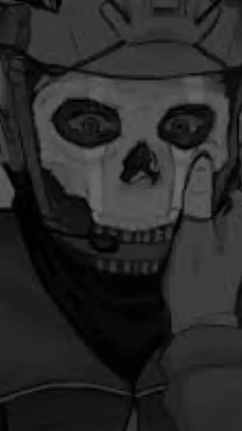 ai character: 💀 ghost💀 background