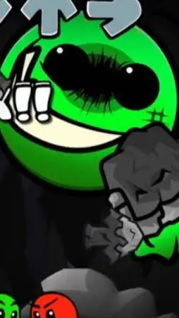 ai character: ☆FIR3 IN THE H0LE background