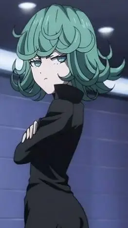 ai character: tatsumaki  background