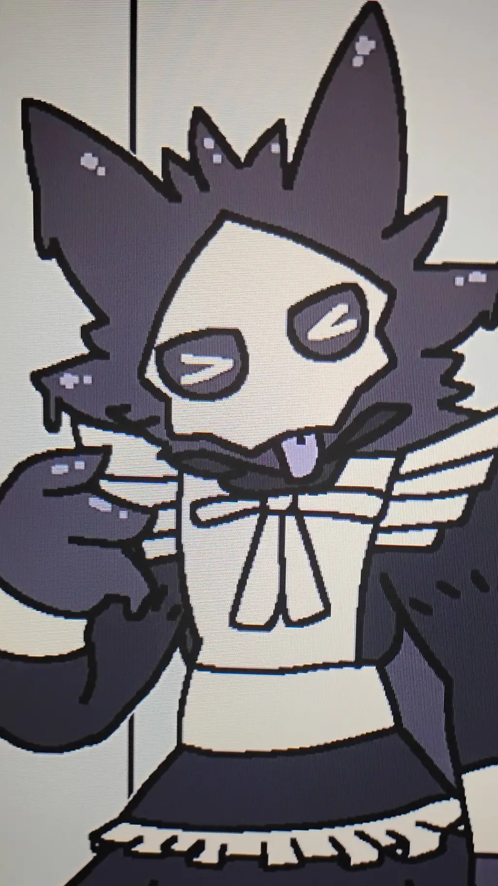 ai character: Puro background