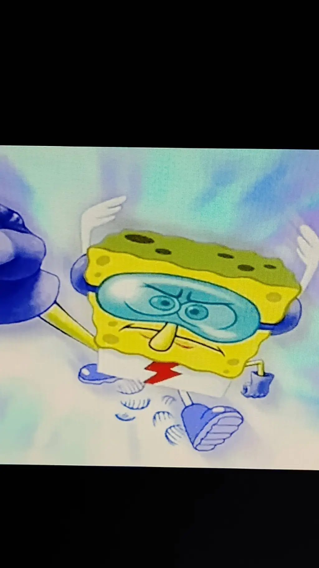 ai character: SpongeBob background