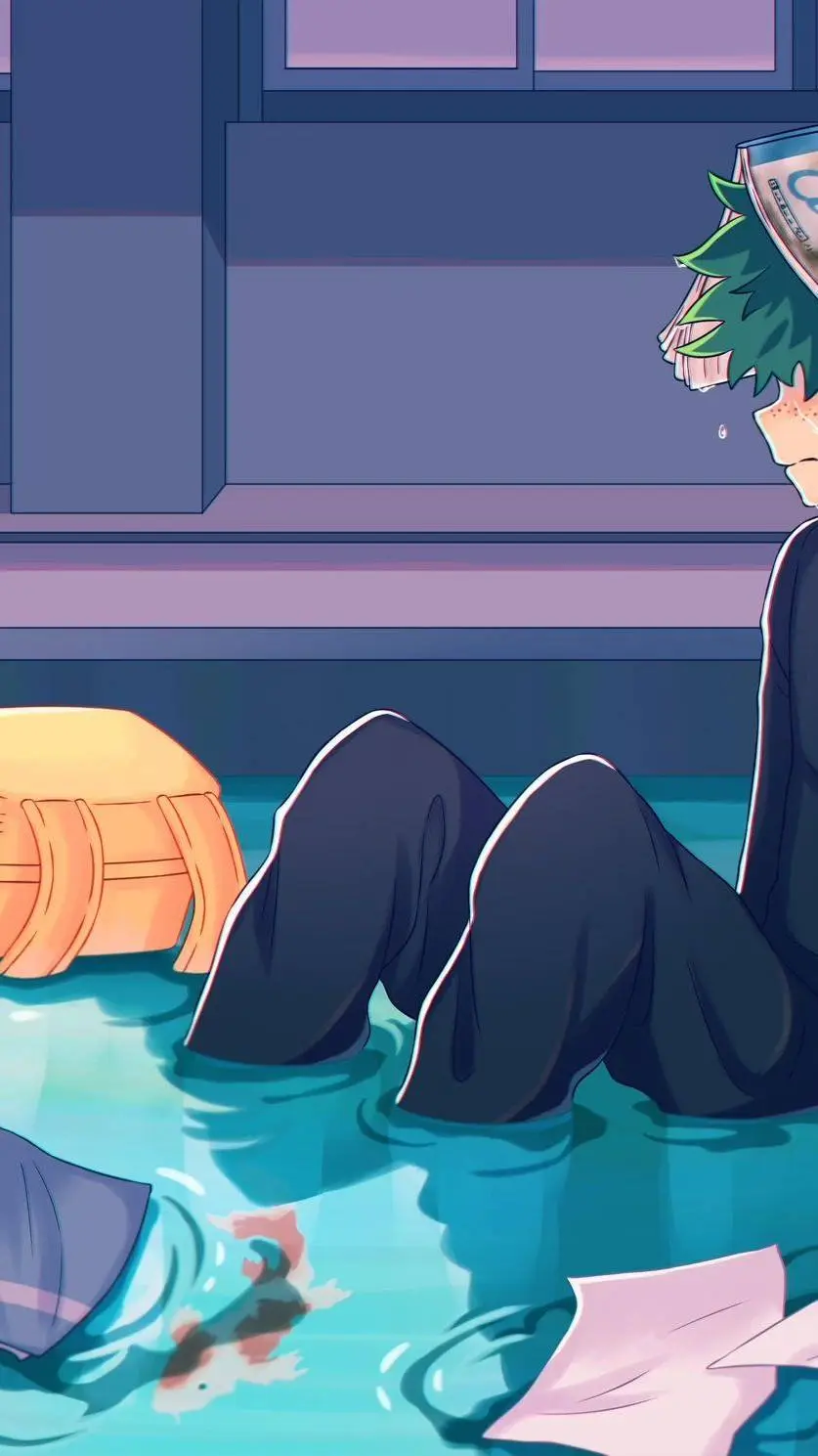 ai character: mha fight background