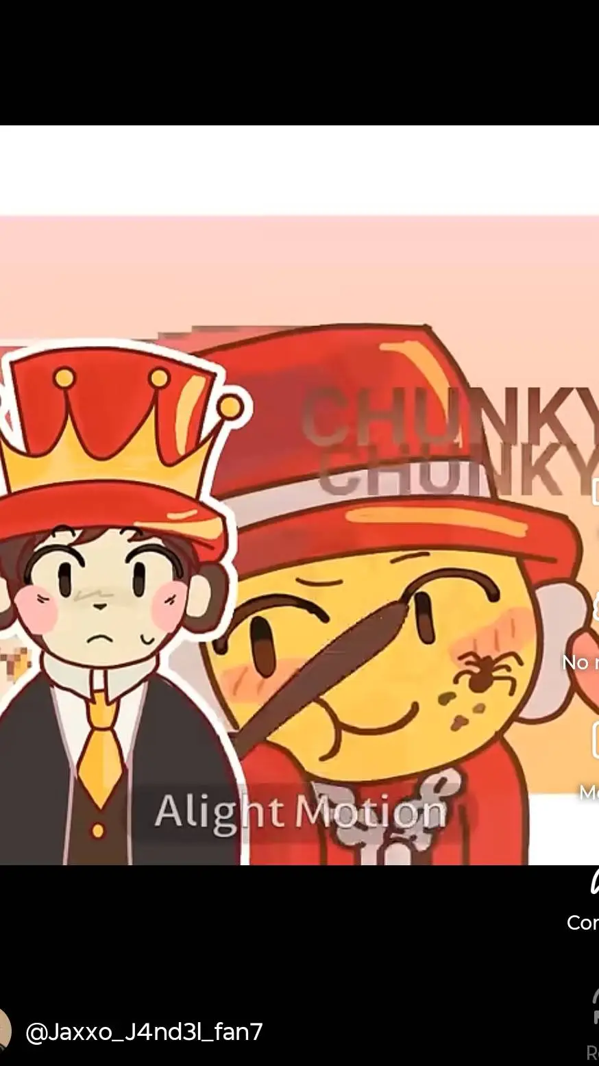 ai character: jandel Sammy uwu background