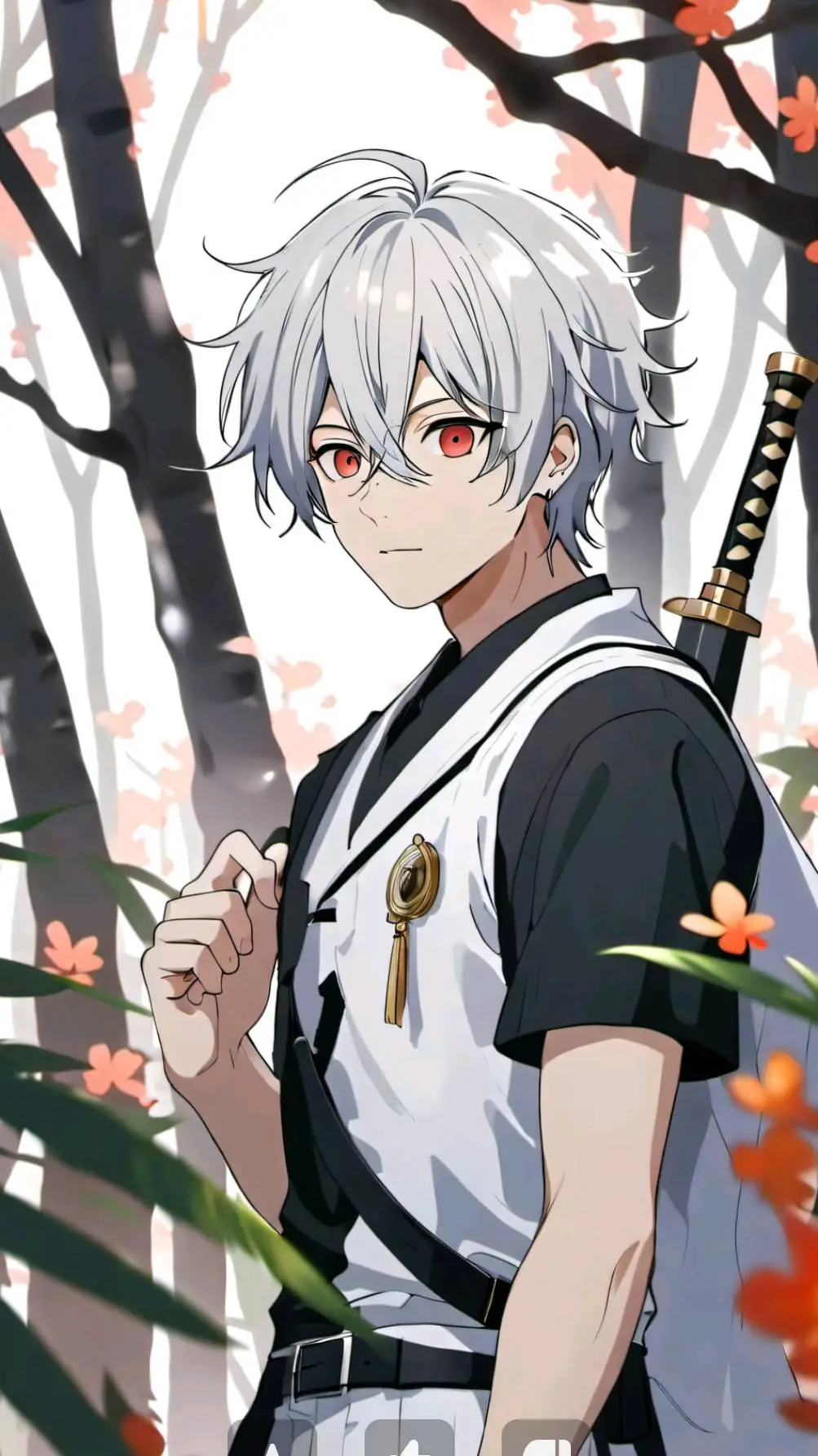 ai character: Santi  background