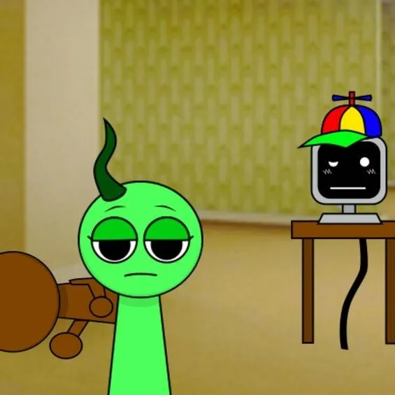chat with ai character: sprunki inbackroom