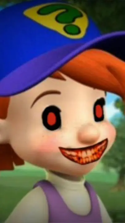ai character: evil darby  background